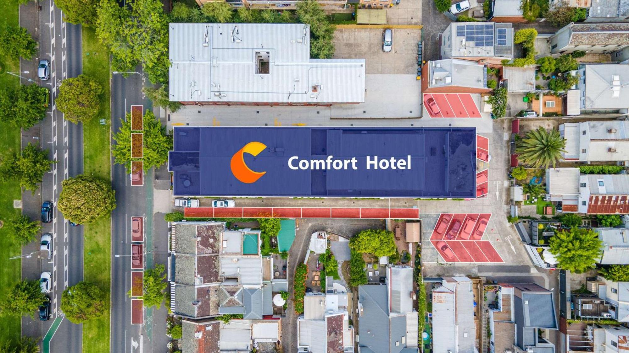 คอมฟอร์ต โฮเต็ล อีสต์ เมลเบิร์น Hotel ภายนอก รูปภาพ